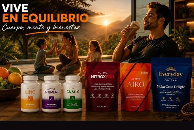 conoce la linea activz productos activz mexico
