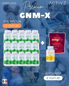 Programa GNM-X Premium ACTIVZ con Nutrición Celular Avanzada
