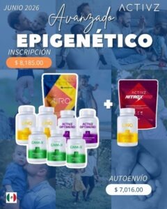 Kit Epigenético ACTIVZ Inicio al Bienestar Celular